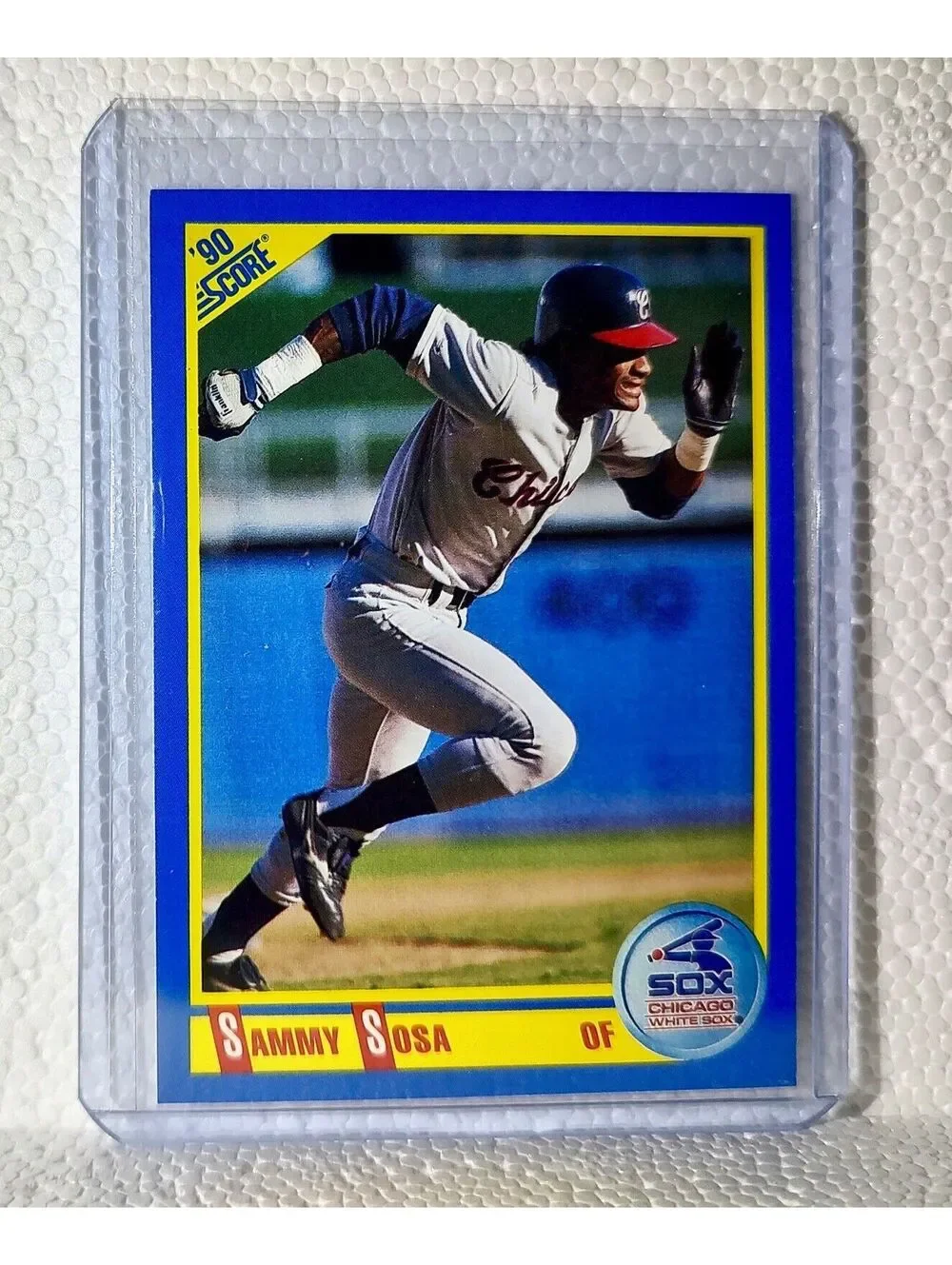 Sammy Sosa 1990 Score MLB #558 Baseball Card Chicago White Sox